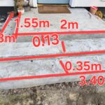 Betonowe schody z wymiarami